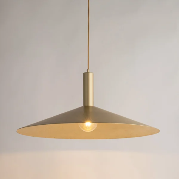 Lampa wisząca nowoczesna CAPRI M złoty, 1 × E27 – Sigma Lighting 41007