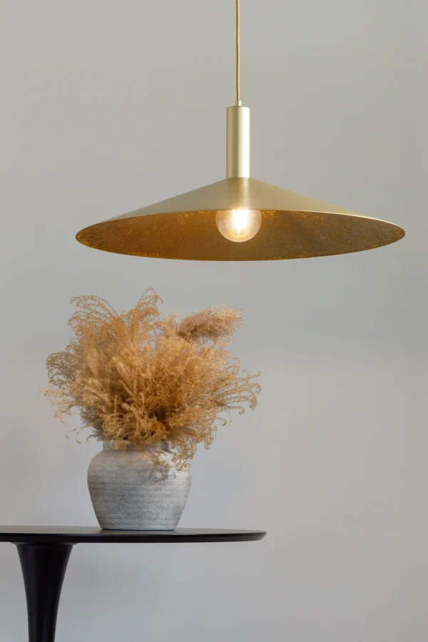 Lampa wisząca nowoczesna CAPRI S złoty, 1 × E27 – Sigma Lighting 41006