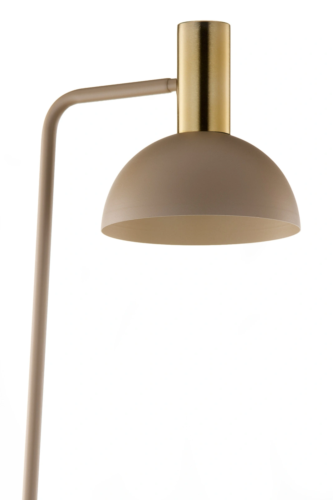Lampa podłogowa minimalistyczna VITRUM GOLD podłogowa KOPUŁA S złoty szczotkowany /ciepły beż, 1 × E27 – Sigma Lighting 41721 - obrazek 2