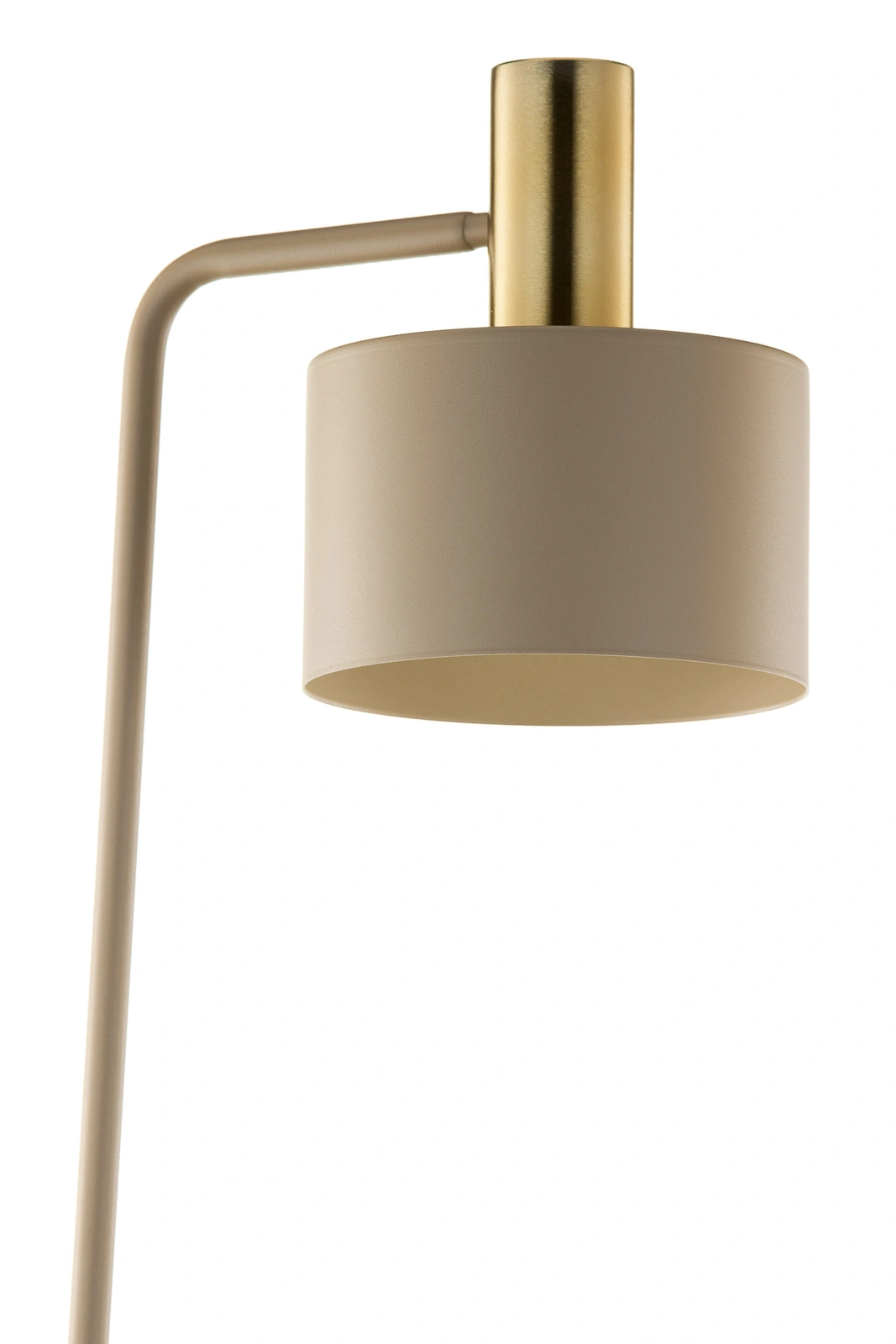 Lampa podłogowa minimalistyczna VITRUM GOLD podłogowa WALEC złoty szczotkowany /ciepły beż, 1 × E27 – Sigma Lighting 41723 - obrazek 3