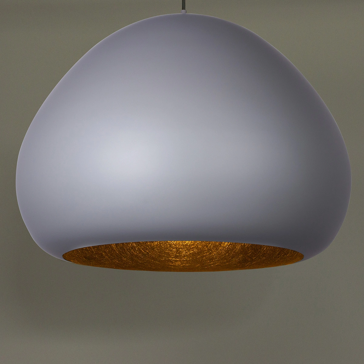 Lampa wisząca nowoczesna LAVA szary/czarny, 1 × E27 – Sigma Lighting 41079 - obrazek 2