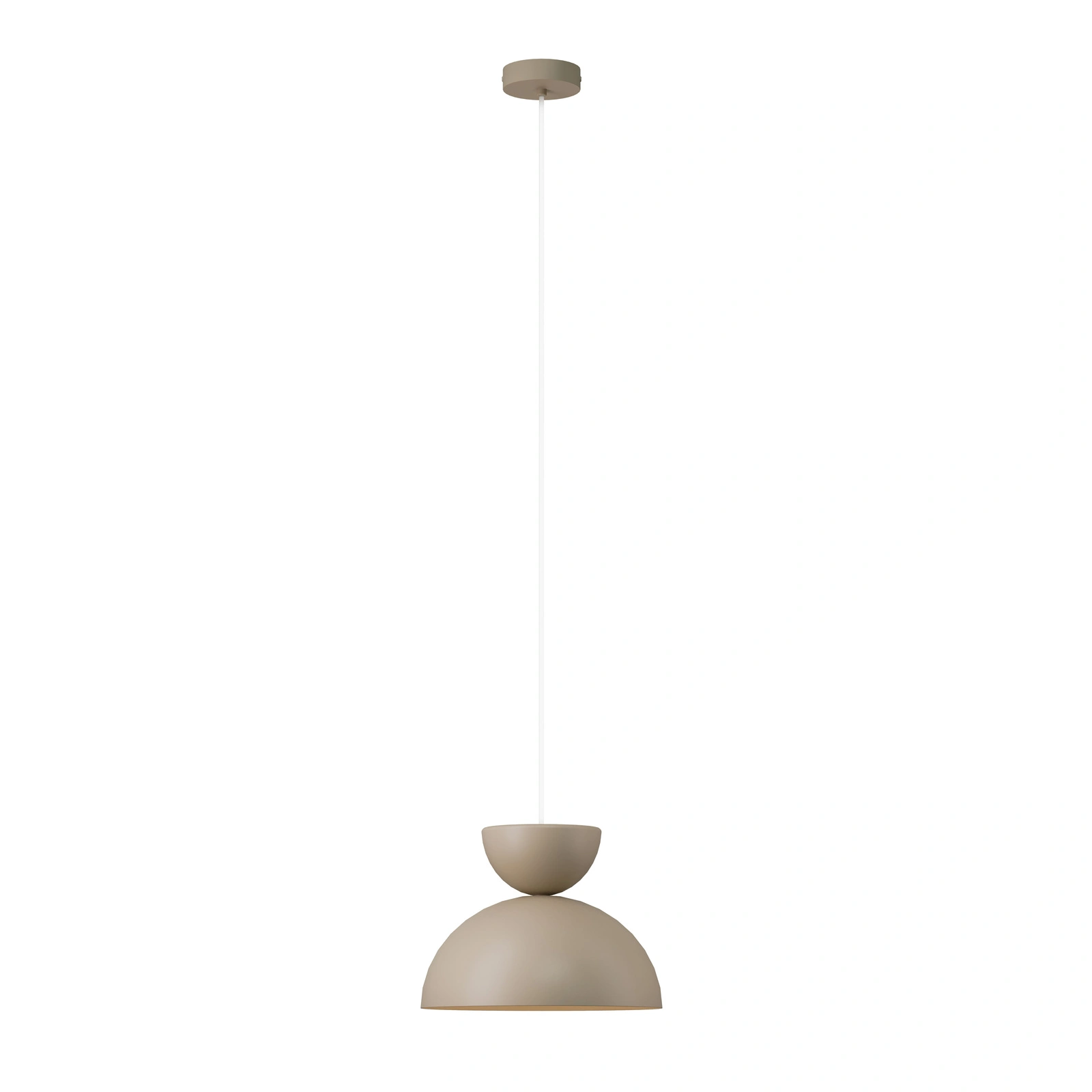 Lampa wisząca minimalistyczna MOSAIC A 1 ciepły beż, 1 × E27 – Sigma Lighting 41649