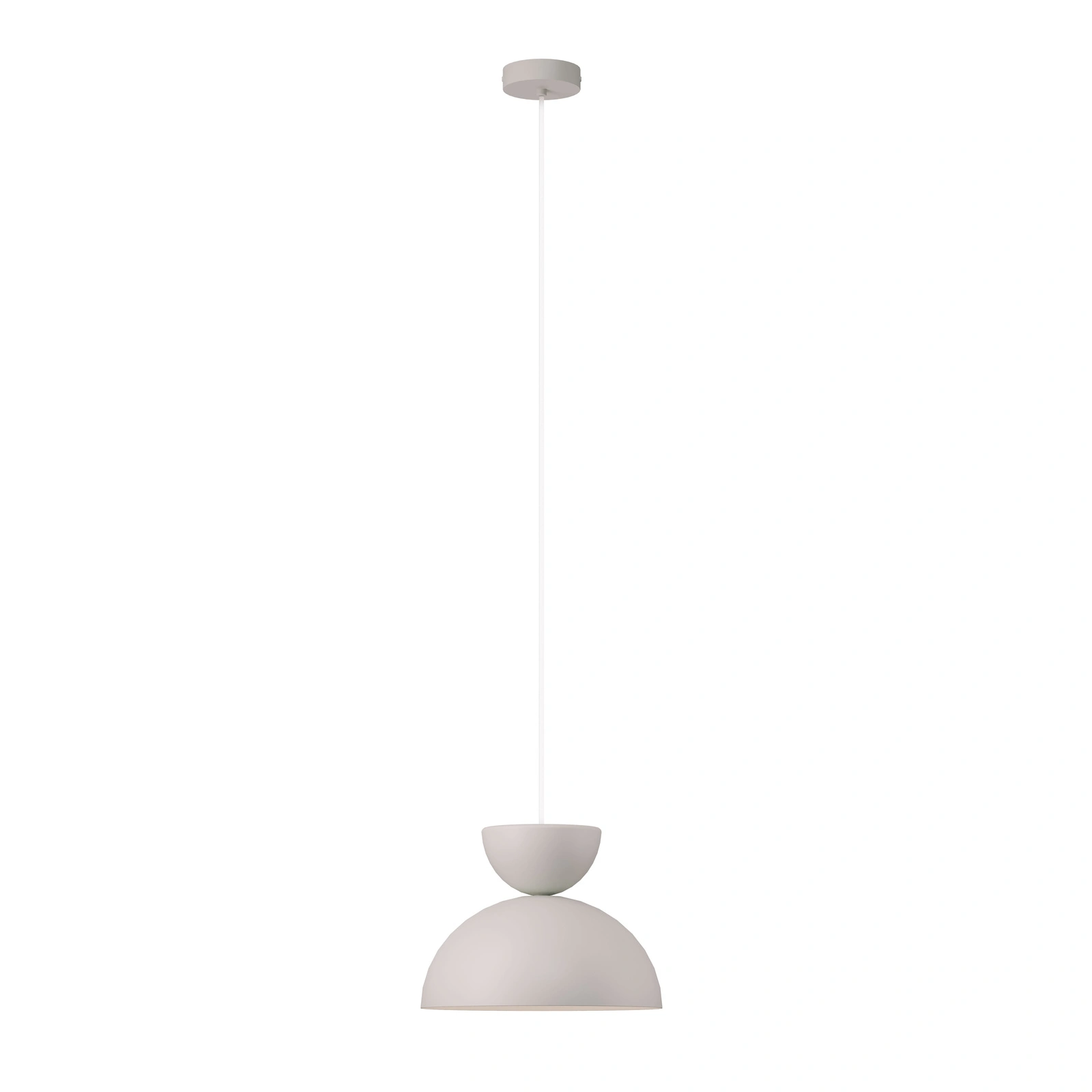 Lampa wisząca minimalistyczna MOSAIC A 1 szary beż, 1 × E27 – Sigma Lighting 41648