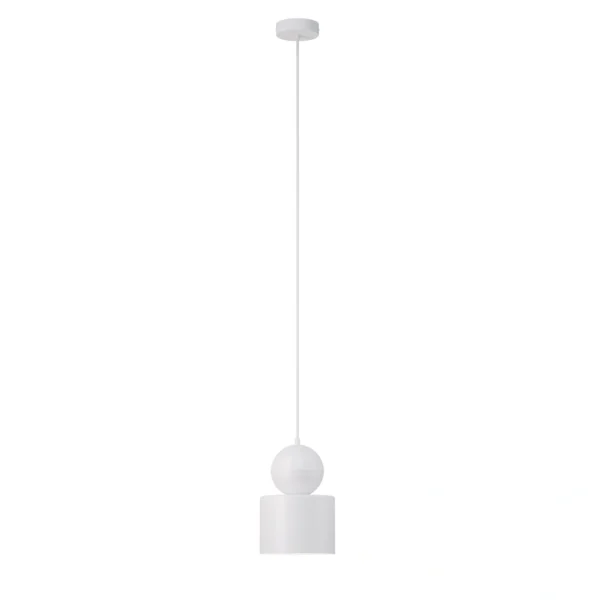 Lampa wisząca minimalistyczna MOSAIC B 1 biały, 1 × E27 – Sigma Lighting 41655