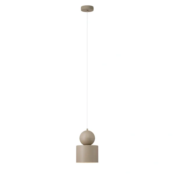 Lampa wisząca minimalistyczna MOSAIC B 1 ciepły beż, 1 × E27 – Sigma Lighting 41659