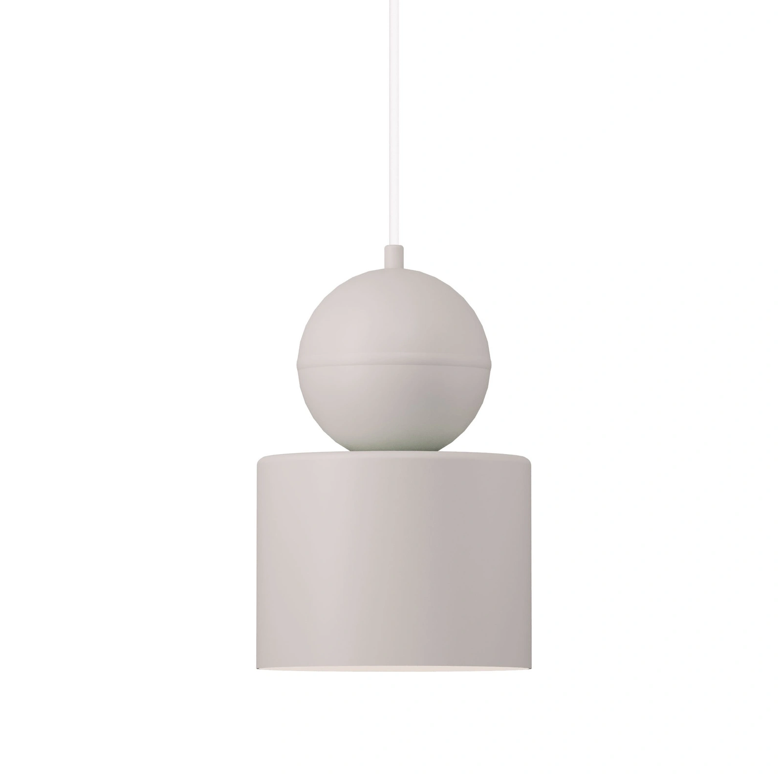 Lampa wisząca minimalistyczna MOSAIC B 1 szary bez, 1 × E27 – Sigma Lighting 41656 - obrazek 2