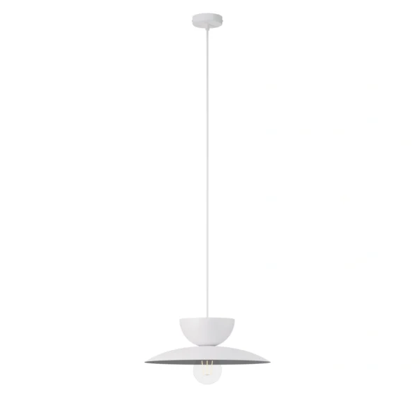 Lampa wisząca minimalistyczna MOSAIC C 1 biały, 1 × E27 – Sigma Lighting 41694
