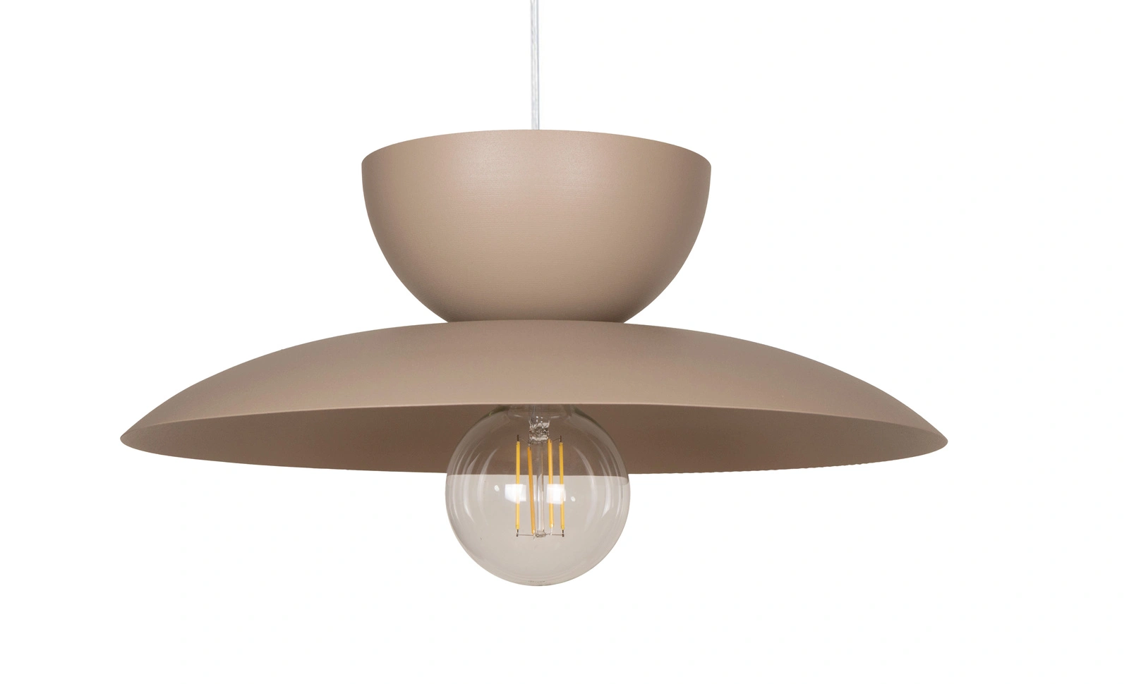 Lampa wisząca minimalistyczna MOSAIC C 1 ciepły beż, 1 × E27 – Sigma Lighting 41698 - obrazek 4