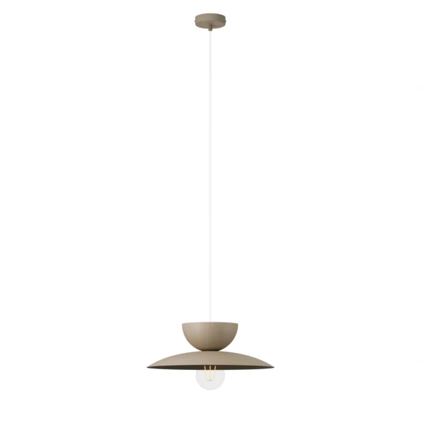 Lampa wisząca minimalistyczna MOSAIC C 1 ciepły beż, 1 × E27 – Sigma Lighting 41698