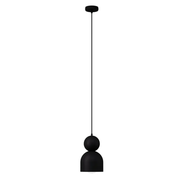 Lampa wisząca minimalistyczna MOSAIC D 1 czarny, 1 × E27 – Sigma Lighting 41787