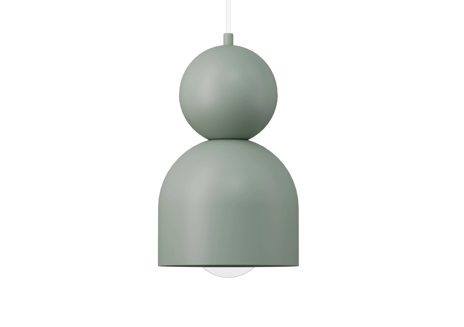 Lampa wisząca minimalistyczna MOSAIC D 1 szałwia, 1 × E27 – Sigma Lighting 41790 - obrazek 2