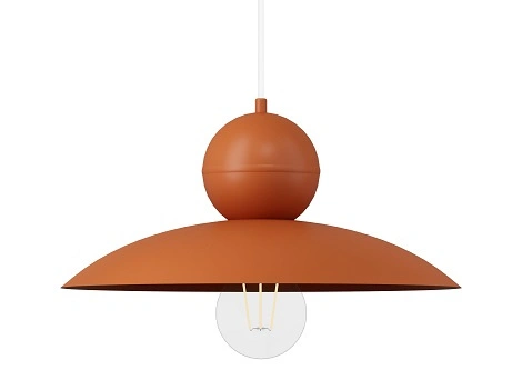 Lampa wisząca minimalistyczna MOSAIC E 1 ceglany, 1 × E27 – Sigma Lighting 41665 - obrazek 2