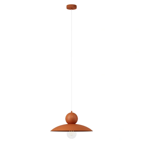Lampa wisząca minimalistyczna MOSAIC E 1 ceglany, 1 × E27 – Sigma Lighting 41665