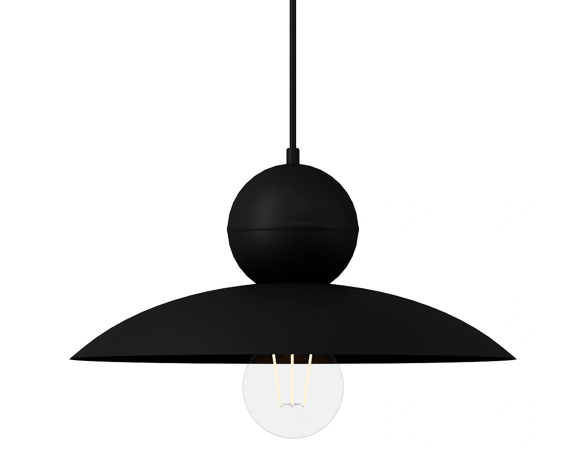 Lampa wisząca minimalistyczna MOSAIC E 1 czarny, 1 × E27 – Sigma Lighting 41662 - obrazek 2