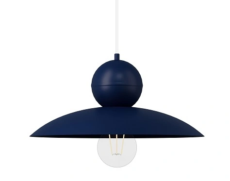 Lampa wisząca minimalistyczna MOSAIC E 1 granatowy, 1 × E27 – Sigma Lighting 41669 - obrazek 2