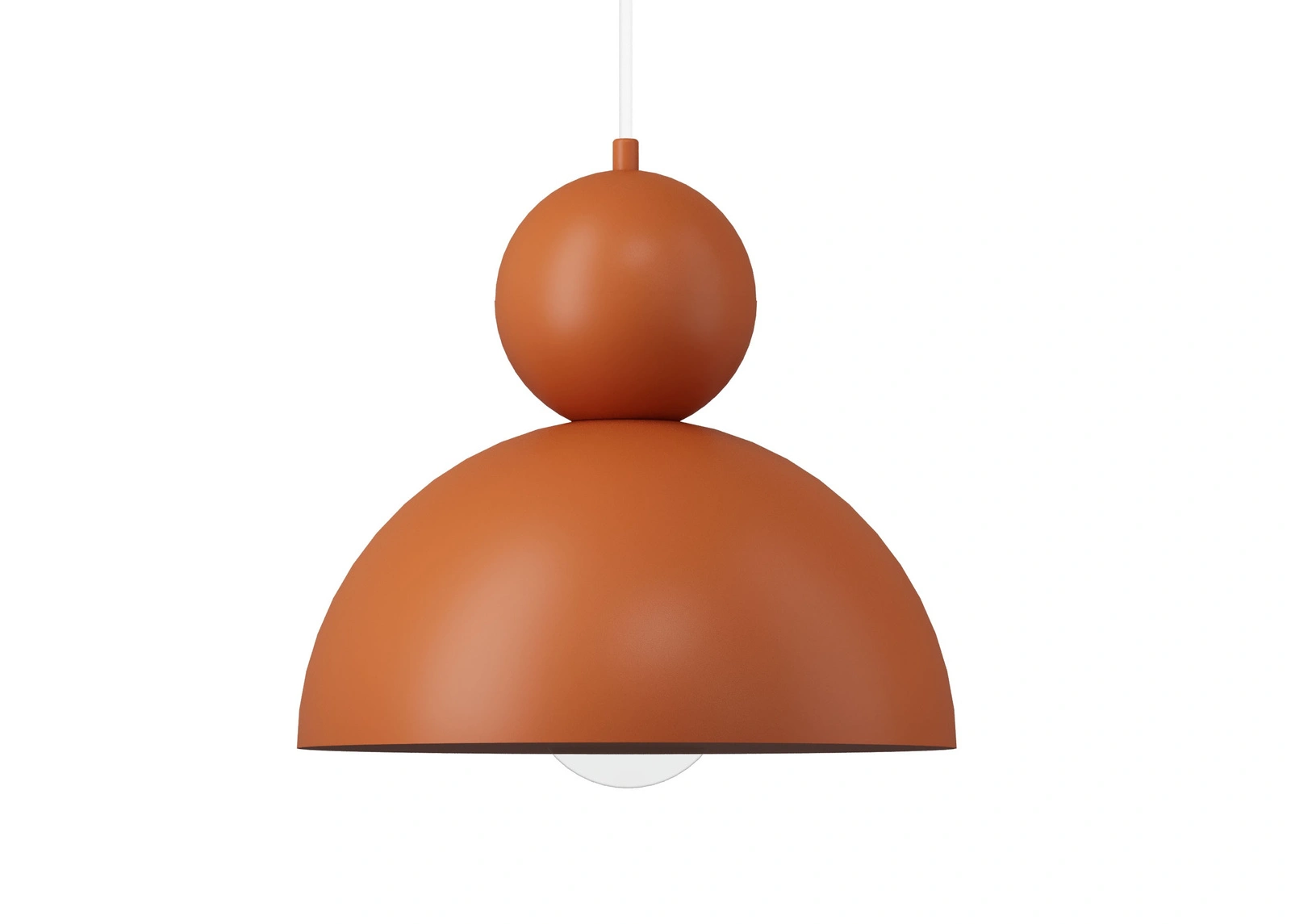 Lampa wisząca minimalistyczna MOSAIC F 1 ceglany, 1 × E27 – Sigma Lighting 41799 - obrazek 2
