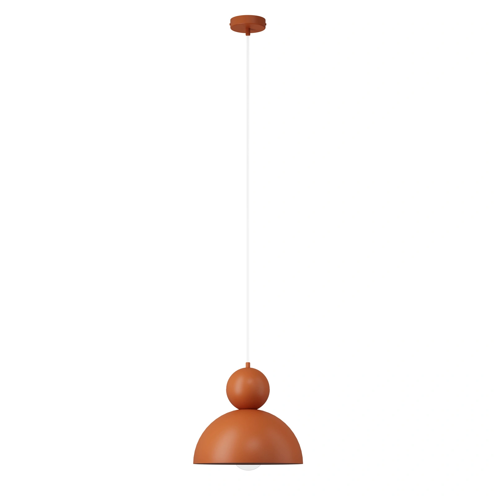 Lampa wisząca minimalistyczna MOSAIC F 1 ceglany, 1 × E27 – Sigma Lighting 41799
