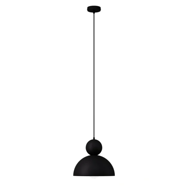 Lampa wisząca minimalistyczna MOSAIC F 1 czarny, 1 × E27 – Sigma Lighting 41795