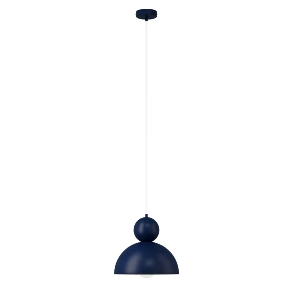 Lampa wisząca minimalistyczna MOSAIC F 1 granatowy, 1 × E27 – Sigma Lighting 41802