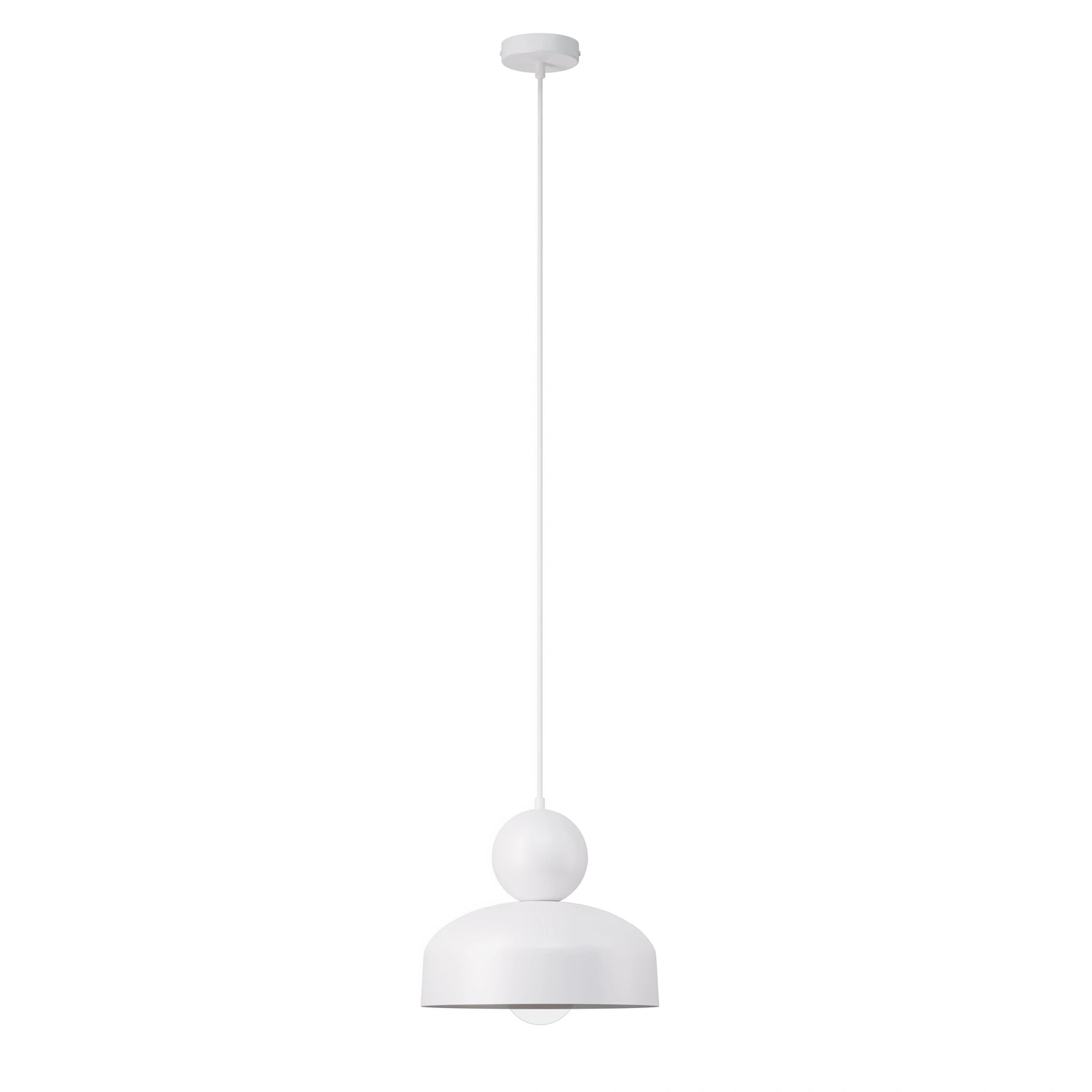 Lampa wisząca minimalistyczna MOSAIC G 1 biały, 1 × E27 – Sigma Lighting 41804