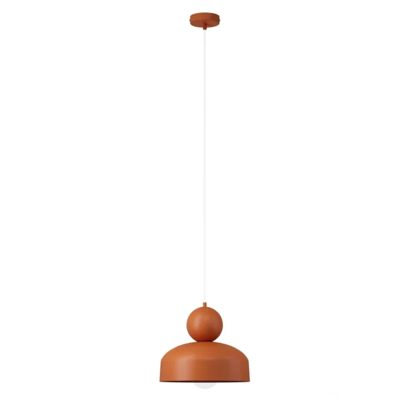 Lampa wisząca minimalistyczna MOSAIC G 1 ceglany, 1 × E27 – Sigma Lighting 41807
