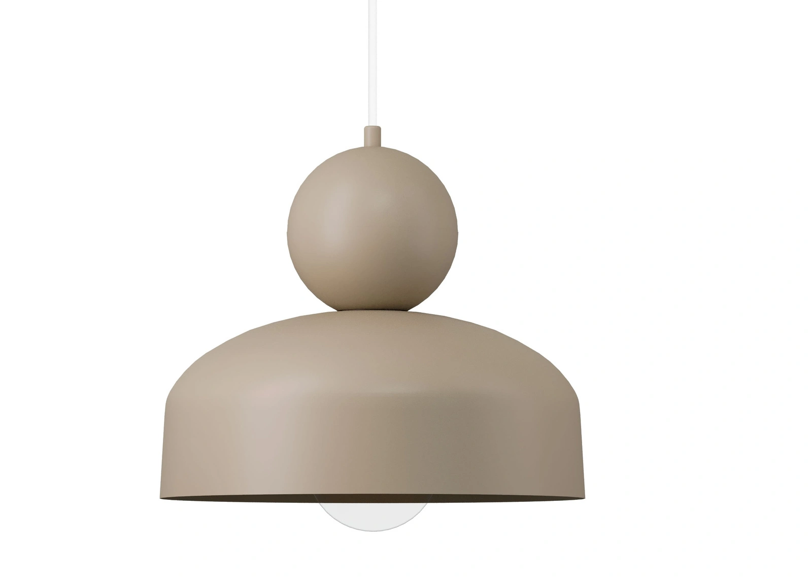 Lampa wisząca minimalistyczna MOSAIC G 1 ciepły beż, 1 × E27 – Sigma Lighting 41808 - obrazek 2