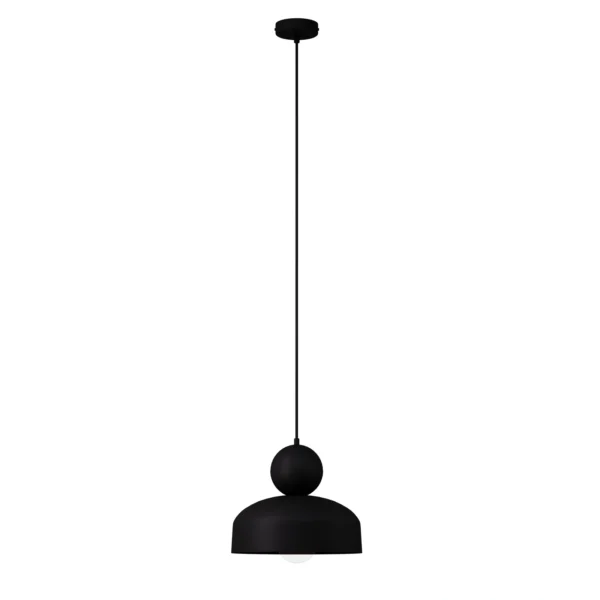 Lampa wisząca minimalistyczna MOSAIC G 1 czarny, 1 × E27 – Sigma Lighting 41803