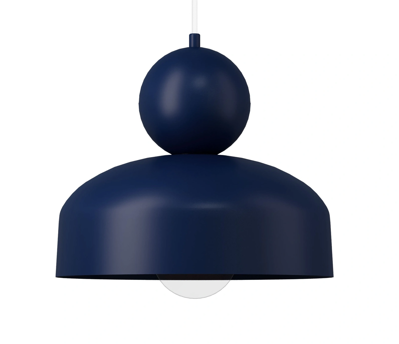 Lampa wisząca minimalistyczna MOSAIC G 1 granatowy, 1 × E27 – Sigma Lighting 41810 - obrazek 2
