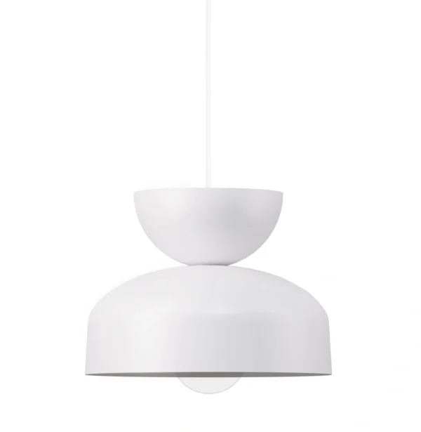 Lampa wisząca minimalistyczna MOSAIC H 1 biały, 1 × E27 – Sigma Lighting 41702