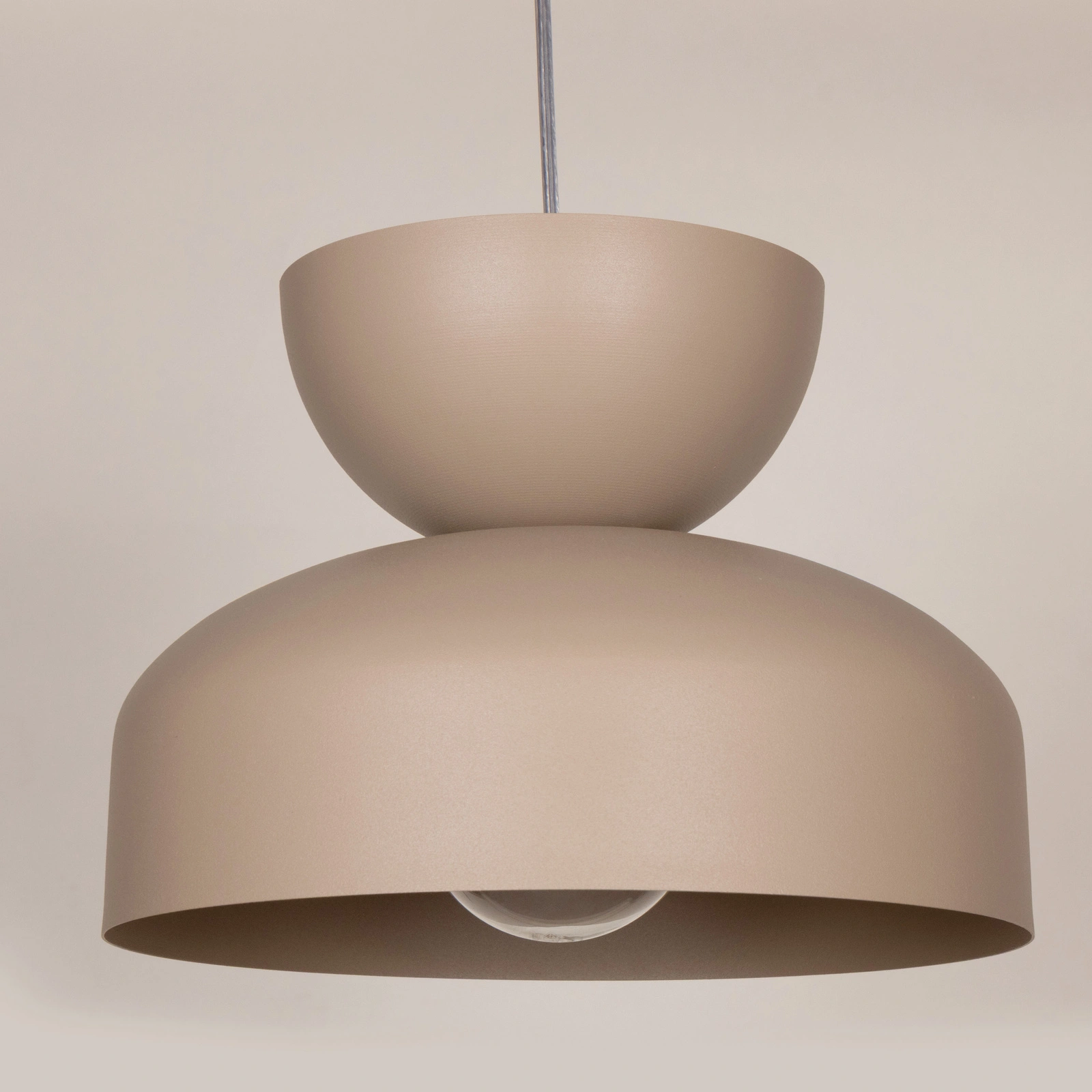 Lampa wisząca minimalistyczna MOSAIC H 1 ciepły beż, 1 × E27 – Sigma Lighting 41706 - obrazek 2