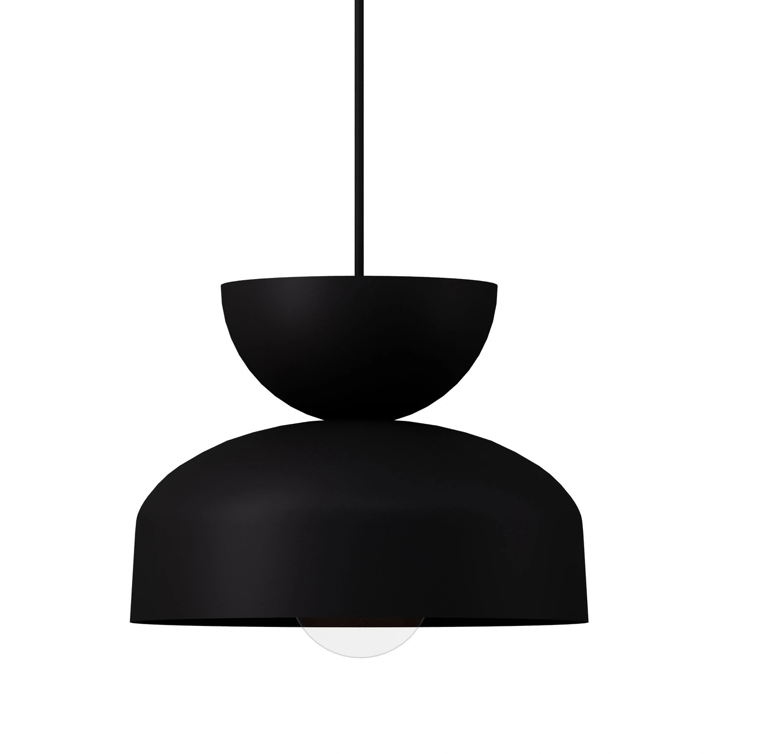 Lampa wisząca minimalistyczna MOSAIC H 1 czarny, 1 × E27 – Sigma Lighting 41701 - obrazek 2
