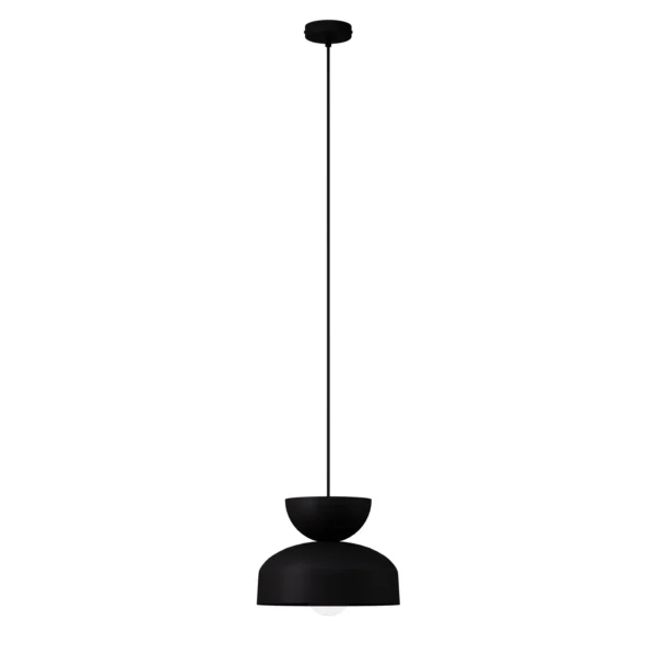 Lampa wisząca minimalistyczna MOSAIC H 1 czarny, 1 × E27 – Sigma Lighting 41701