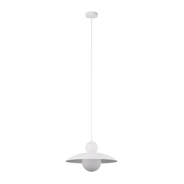 Lampa wisząca minimalistyczna MOSAIC I 1 biały, 1 × E14 – Sigma Lighting 41898