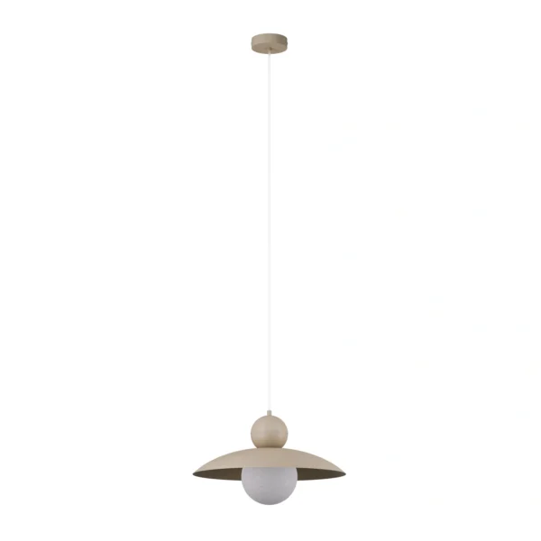 Lampa wisząca minimalistyczna MOSAIC I 1 ciepły beż, 1 × E14 – Sigma Lighting 41903
