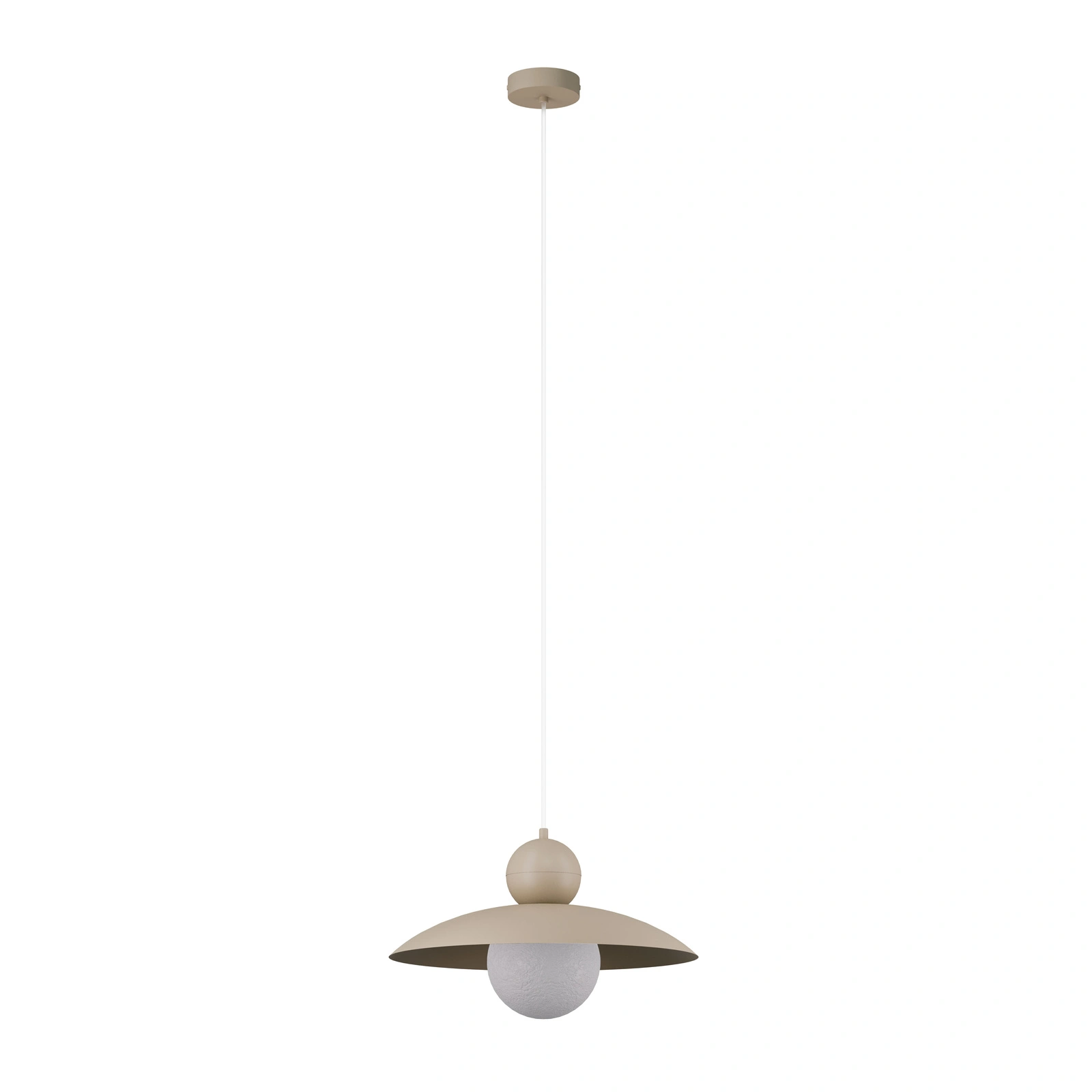 Lampa wisząca minimalistyczna MOSAIC I 1 ciepły beż, 1 × E14 – Sigma Lighting 41903