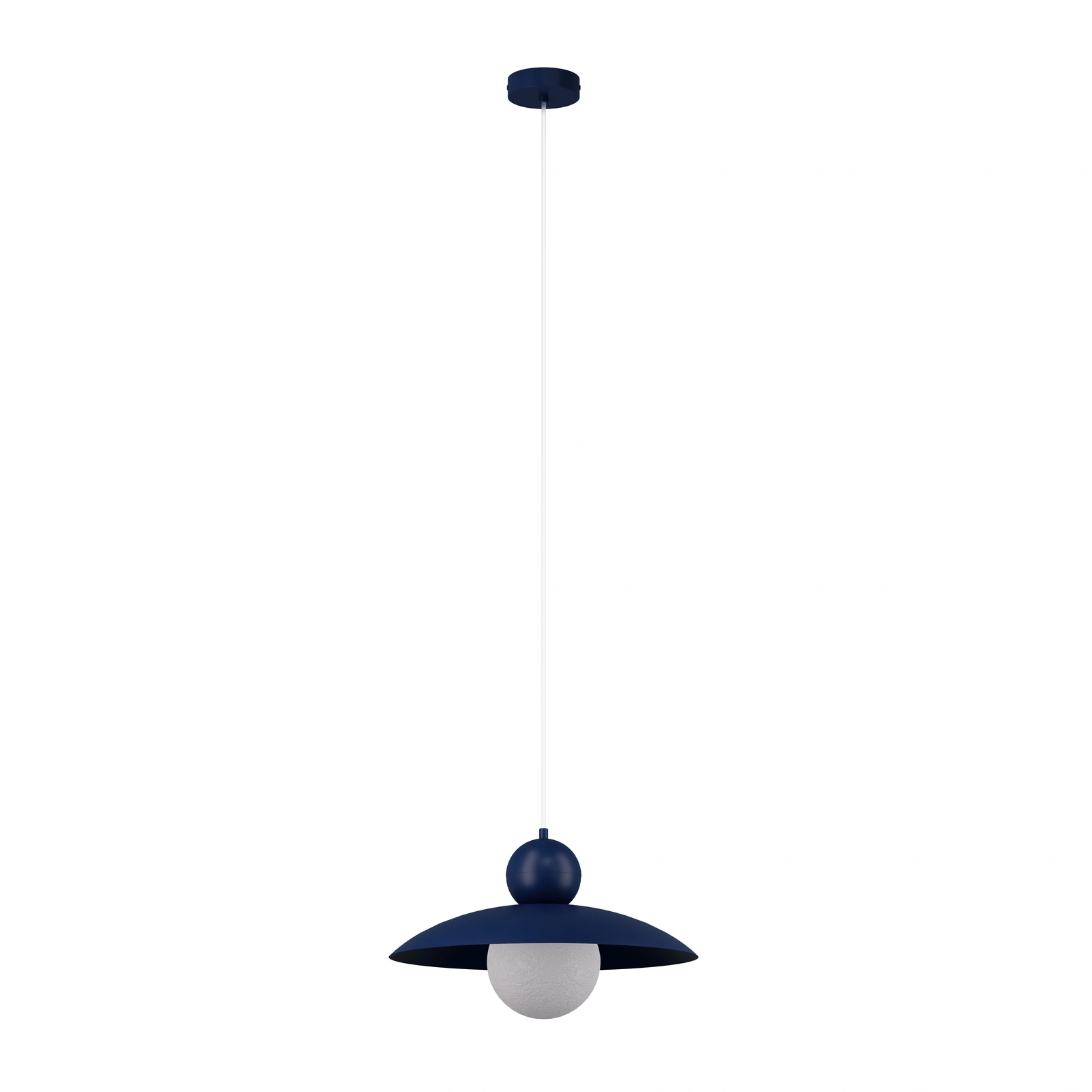Lampa wisząca minimalistyczna MOSAIC I 1 granatowy, 1 × E14 – Sigma Lighting 41904