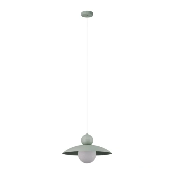 Lampa wisząca minimalistyczna MOSAIC I 1 szałwia, 1 × E14 – Sigma Lighting 41902