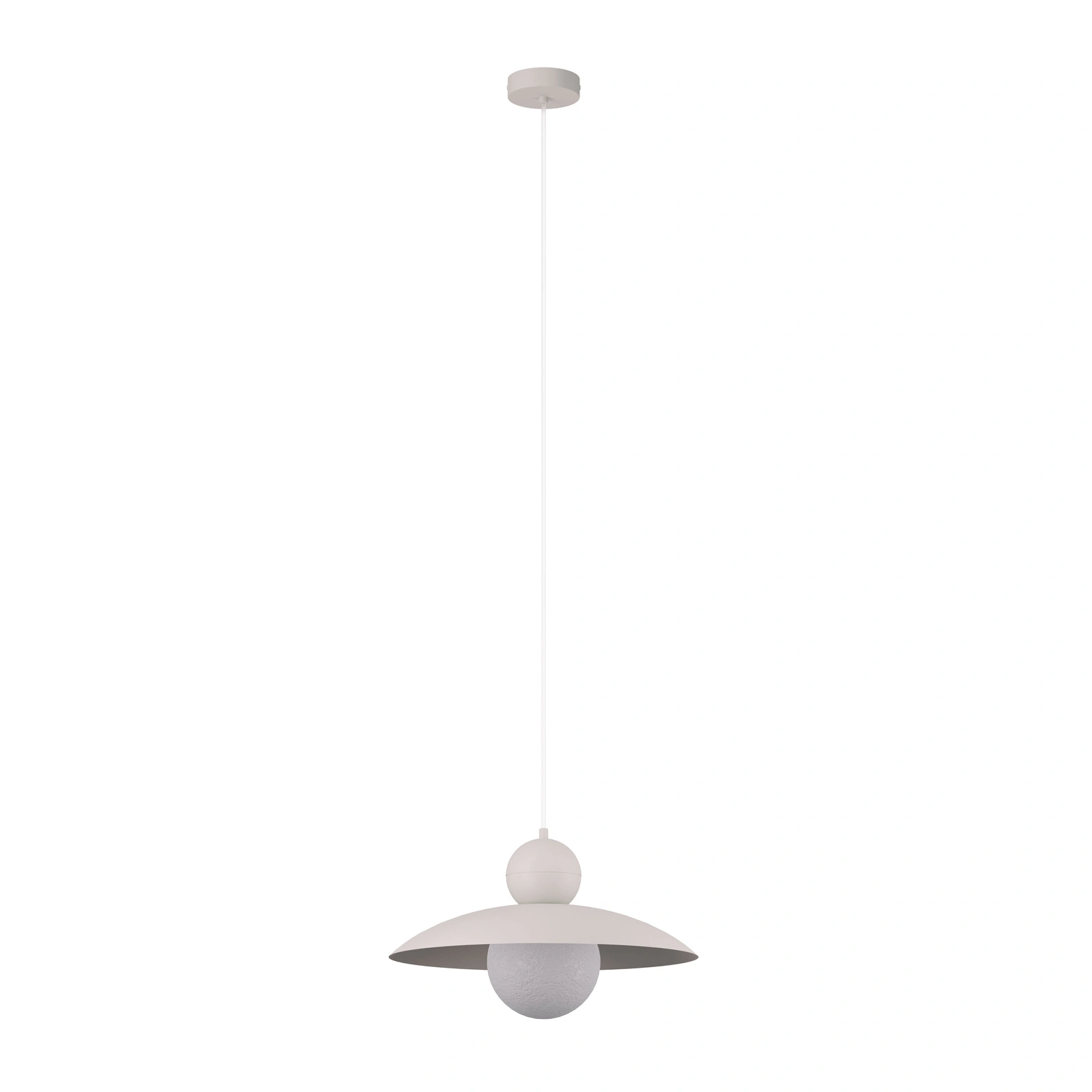 Lampa wisząca minimalistyczna MOSAIC I 1 szary beż, 1 × E14 – Sigma Lighting 41900