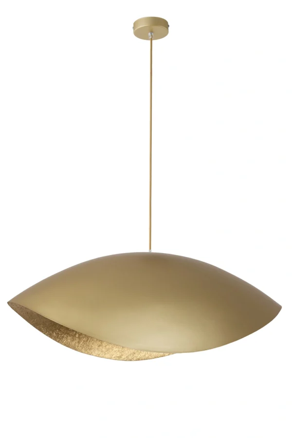 Lampa wisząca nowoczesna SONA złoty, 1 × E27 – Sigma Lighting 41099