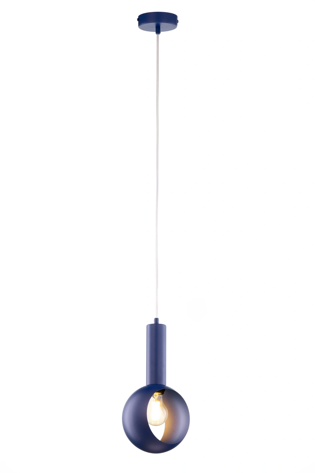 Lampa wisząca minimalistyczna VITRUM OCZKO granatowy, 1 × E27 – Sigma Lighting 41635 - obrazek 3