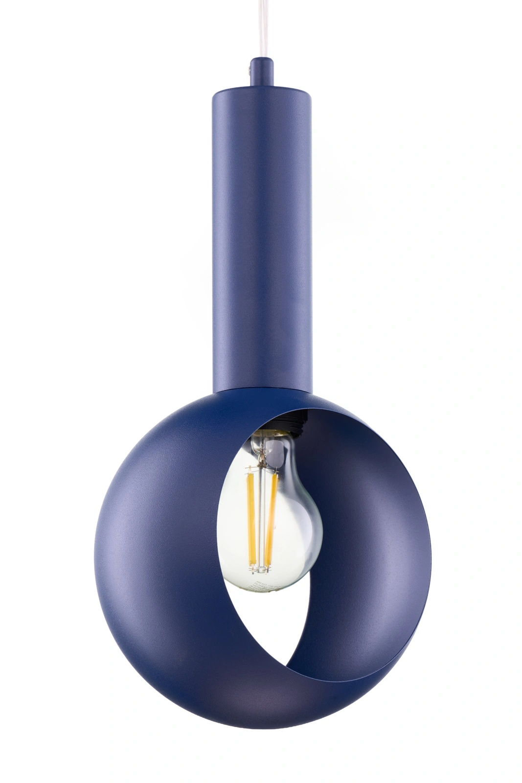 Lampa wisząca minimalistyczna VITRUM OCZKO granatowy, 1 × E27 – Sigma Lighting 41635 - obrazek 4