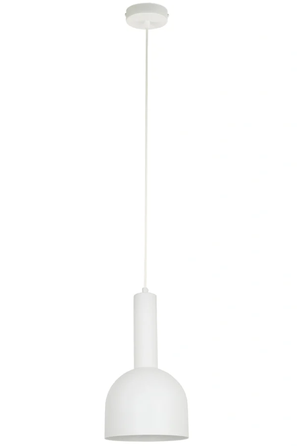 Lampa wisząca minimalistyczna VITRUM DZWONEK biały, 1 × E27 – Sigma Lighting 41110