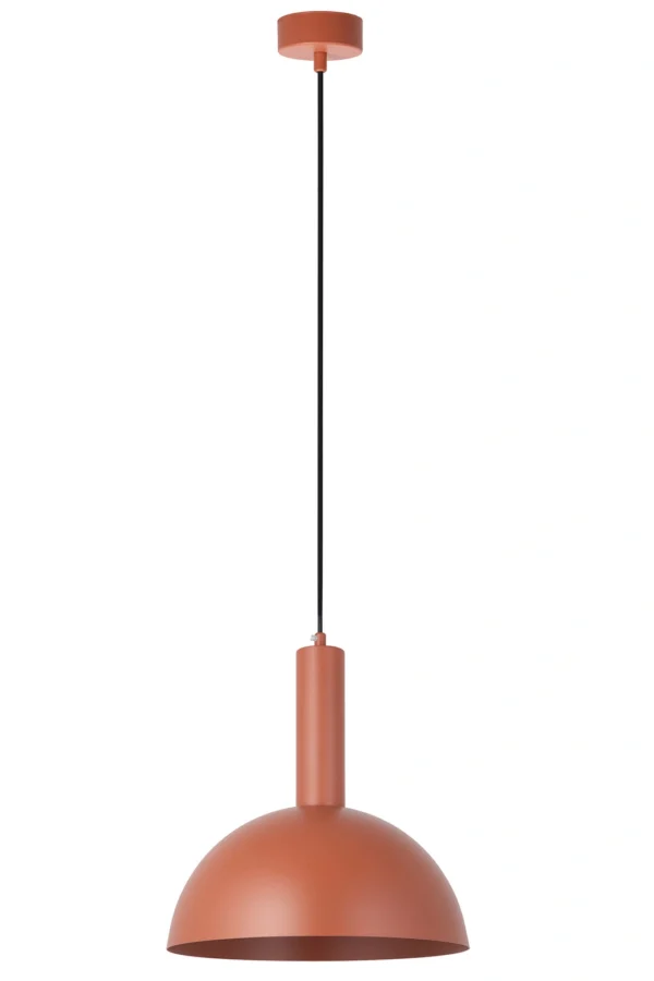 Lampa wisząca minimalistyczna VITRUM KOPUŁA M ceglany, 1 × E27 – Sigma Lighting 40974