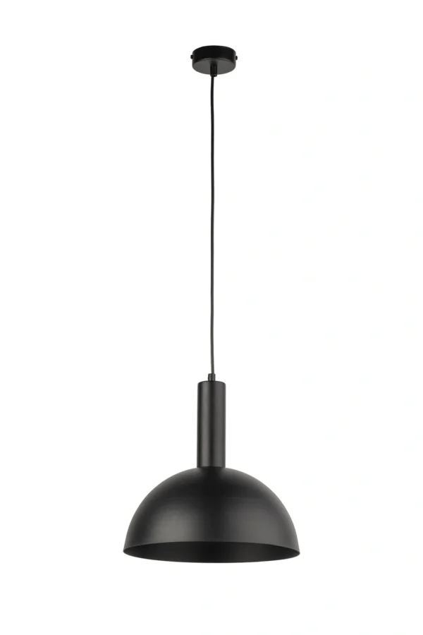 Lampa wisząca minimalistyczna VITRUM KOPUŁA M czarny, 1 × E27 – Sigma Lighting 40809
