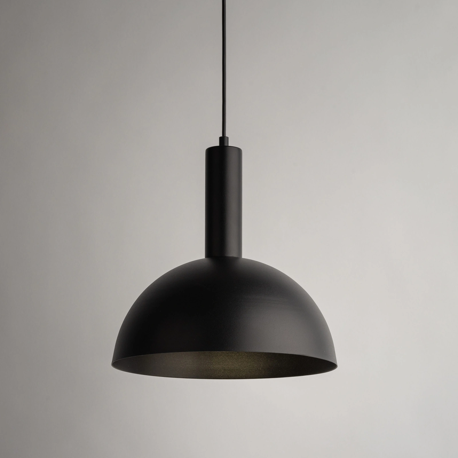 Lampa wisząca minimalistyczna VITRUM KOPUŁA M czarny, 1 × E27 – Sigma Lighting 40809 - obrazek 2