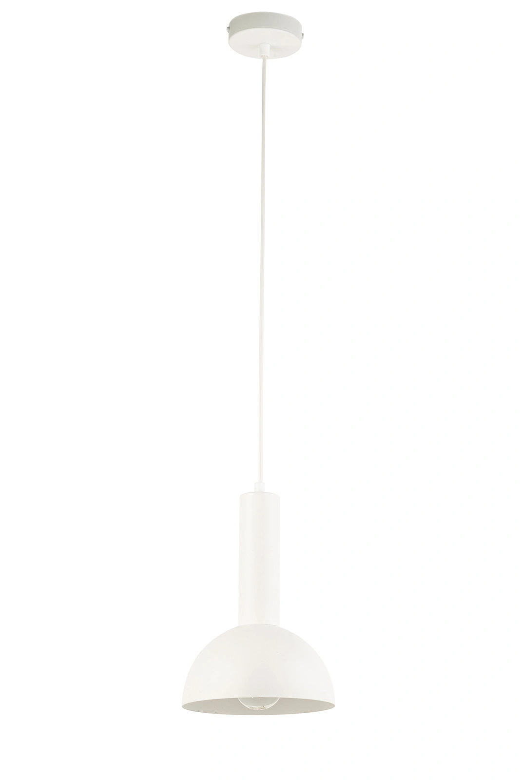 Lampa wisząca minimalistyczna VITRUM KOPUŁA S biały, 1 × E27 – Sigma Lighting 40812