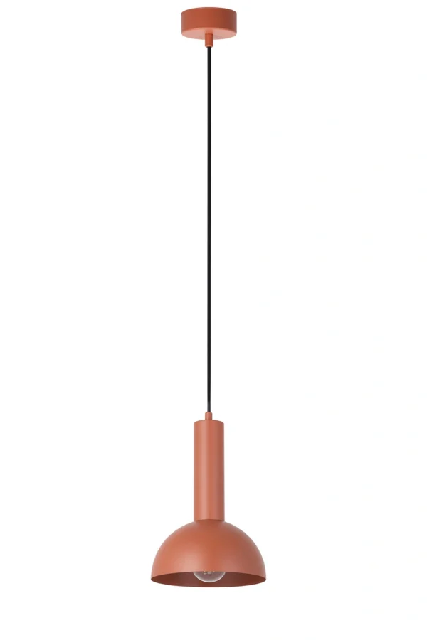 Lampa wisząca minimalistyczna VITRUM KOPUŁA S ceglany, 1 × E27 – Sigma Lighting 40973
