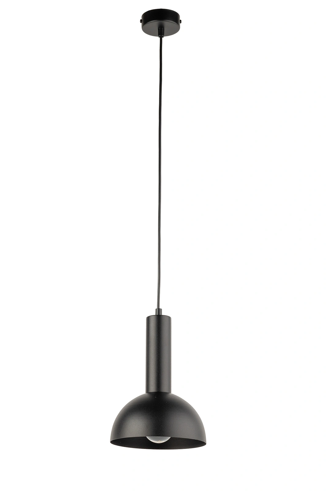 Lampa wisząca minimalistyczna VITRUM KOPUŁA S czarny, 1 × E27 – Sigma Lighting 40808
