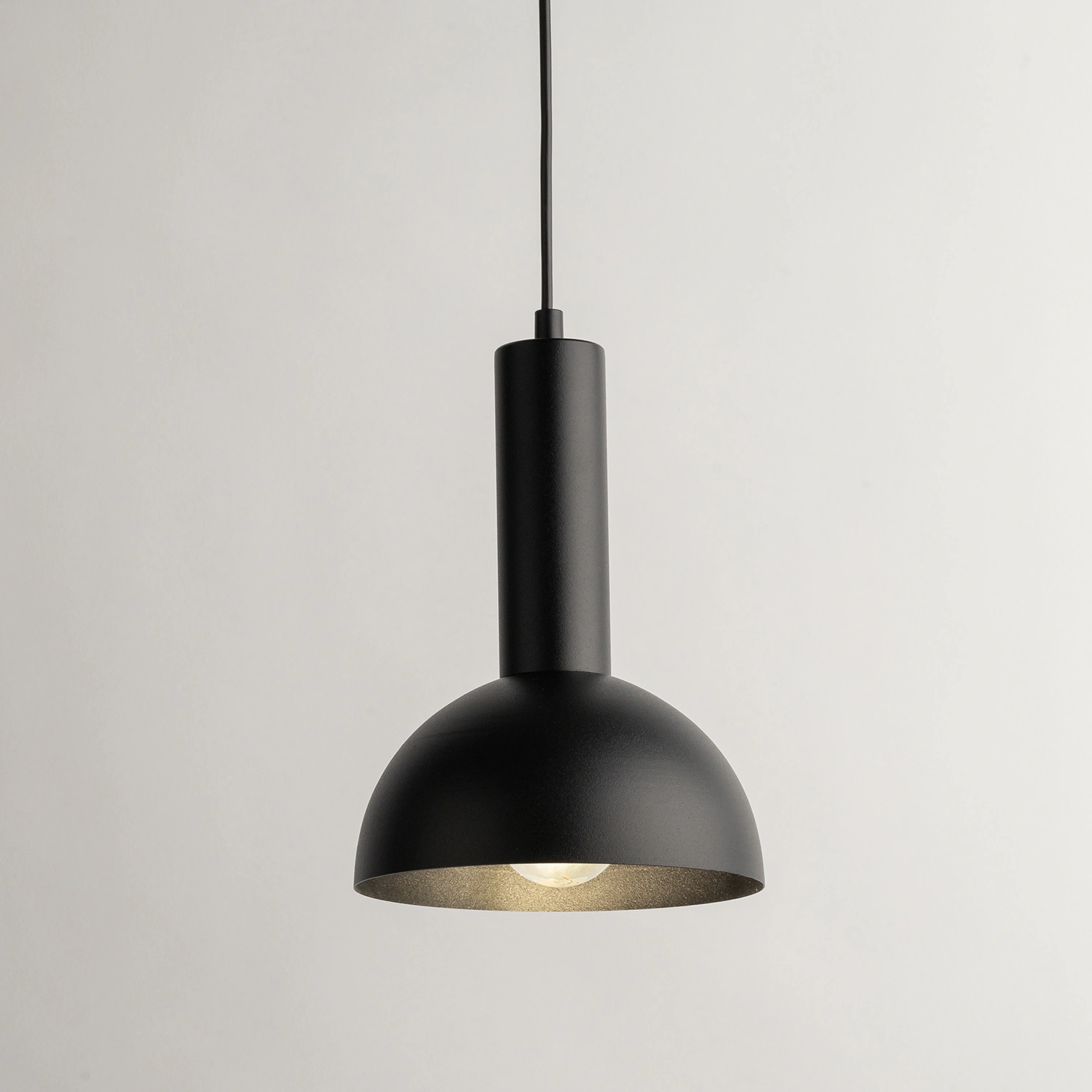 Lampa wisząca minimalistyczna VITRUM KOPUŁA S czarny, 1 × E27 – Sigma Lighting 40808 - obrazek 3