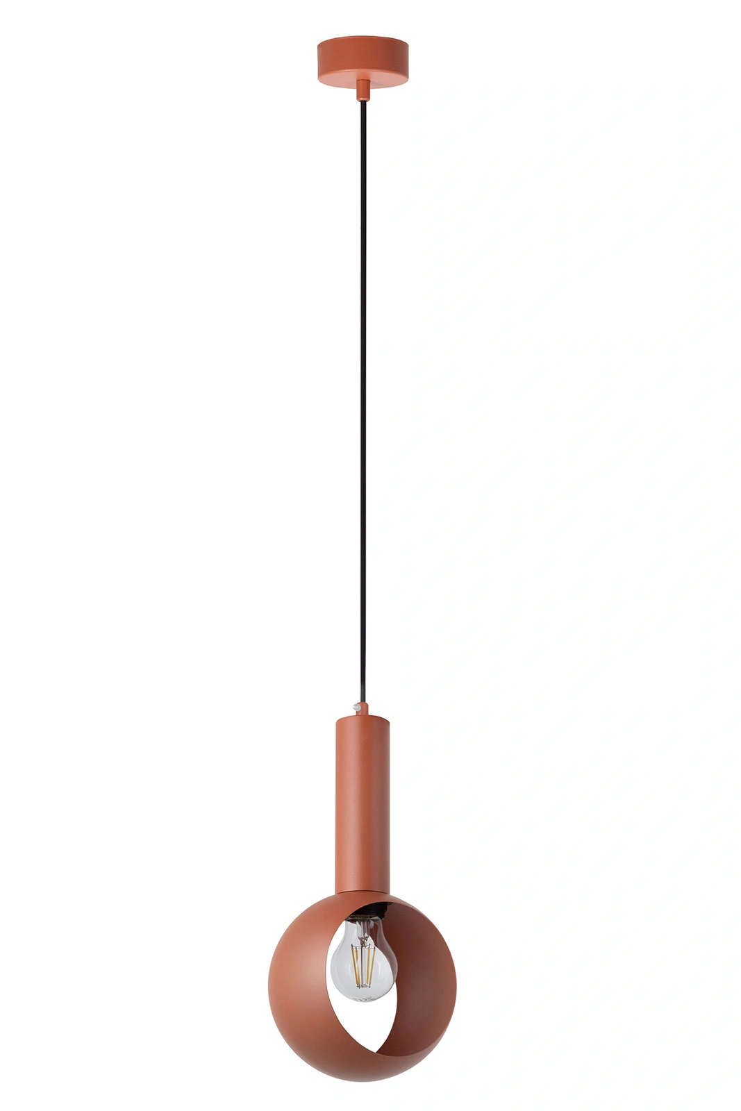 Lampa wisząca minimalistyczna VITRUM OCZKO ceglany, 1 × E27 – Sigma Lighting 41117 - obrazek 2